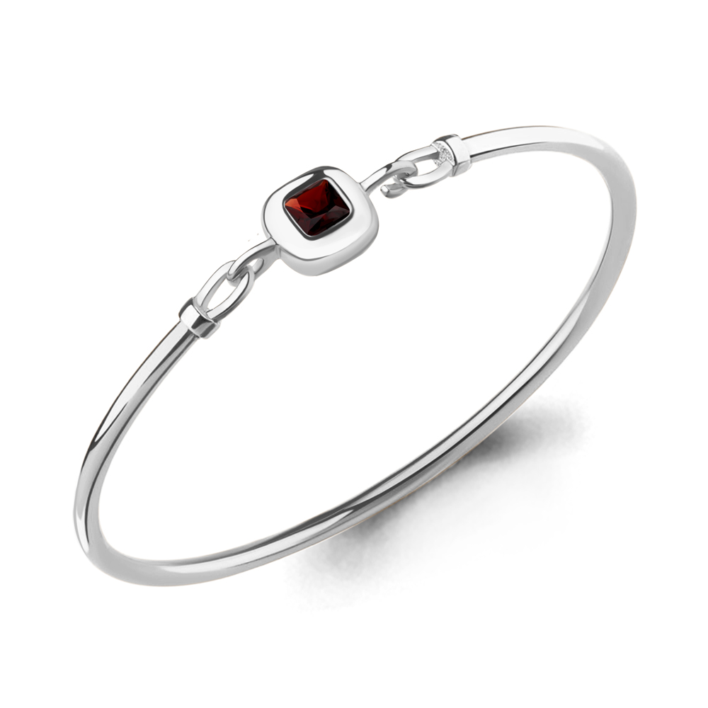 7486203 Браслет из Серебра с гранатом