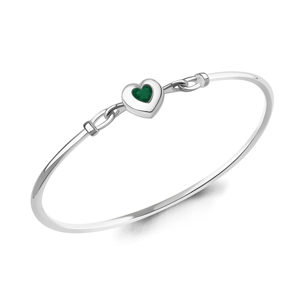 7486309 Браслет из Серебра с агатом