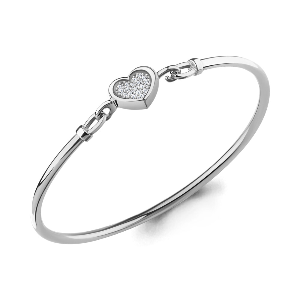 74865А Браслет из Серебра с фианитами