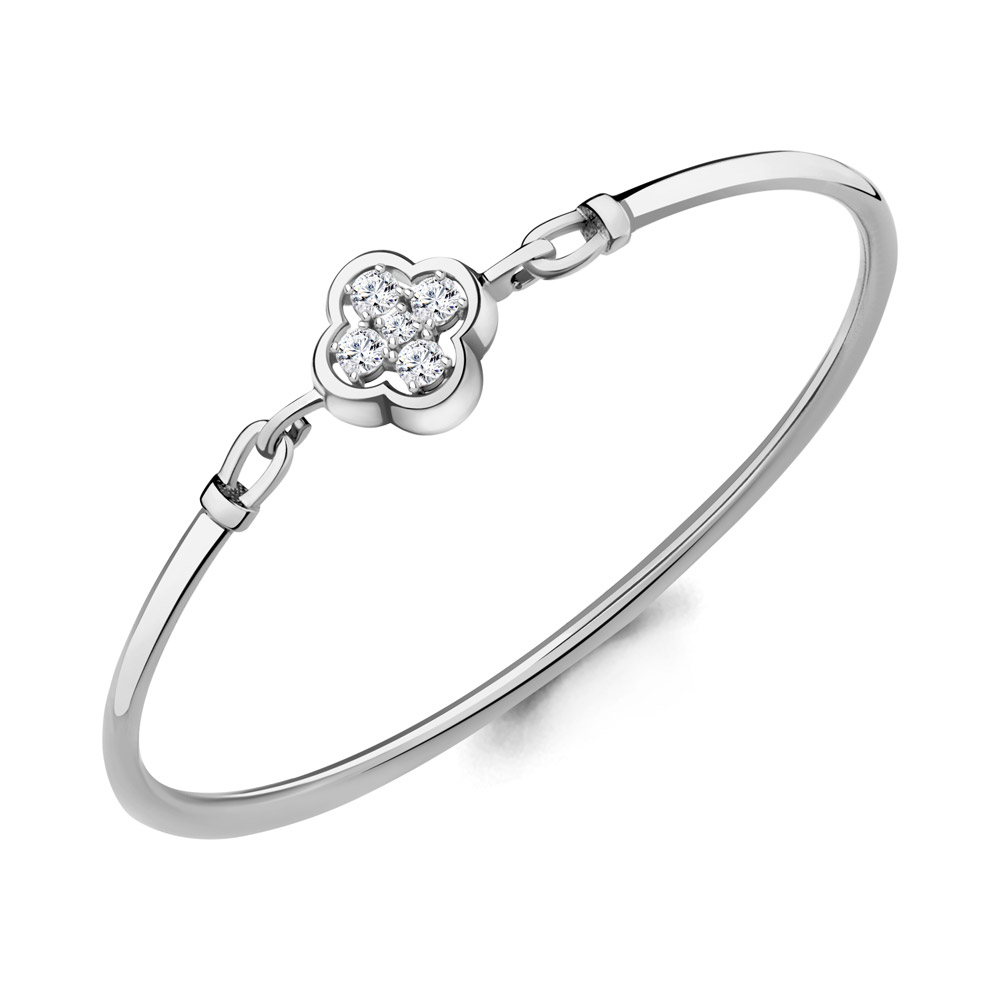 74867А Браслет из Серебра с фианитами