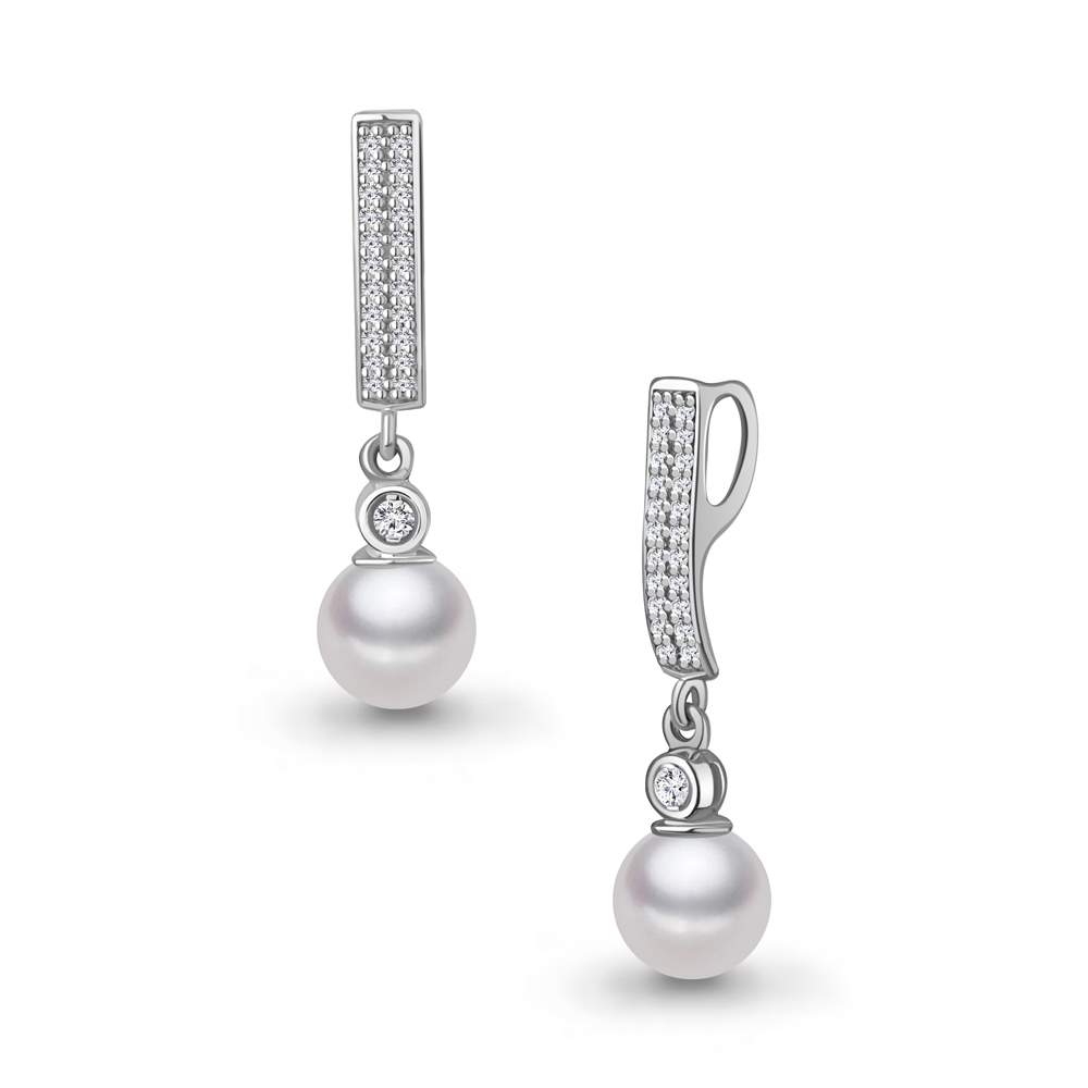 920201 Подвеска из Золота с бриллиантами, жемчугом