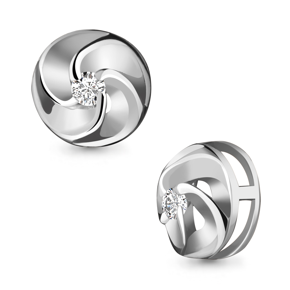 920828 Подвеска из Золота с бриллиантом