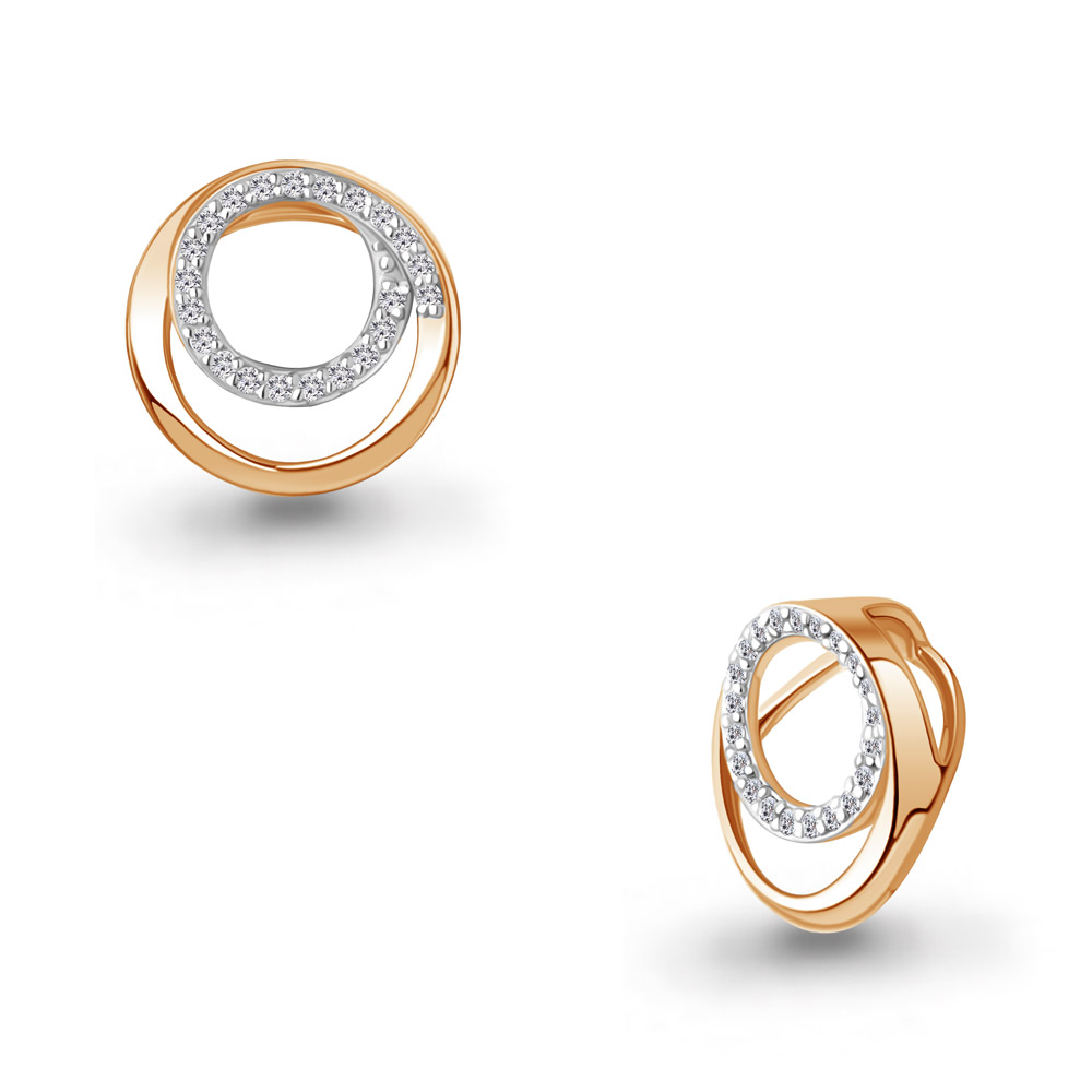 921030к Подвеска из Золота с бриллиантами