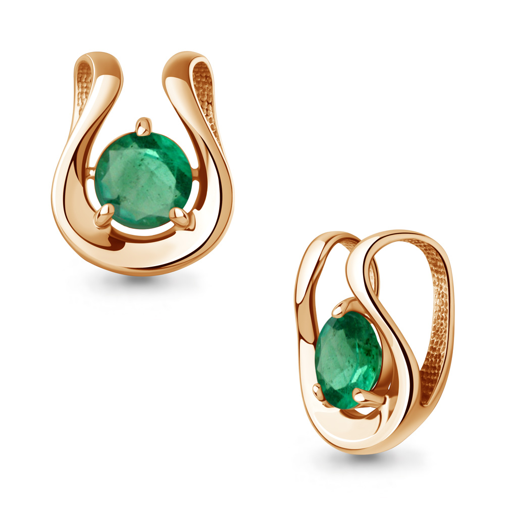 921046к Подвеска из Золота с изумрудом