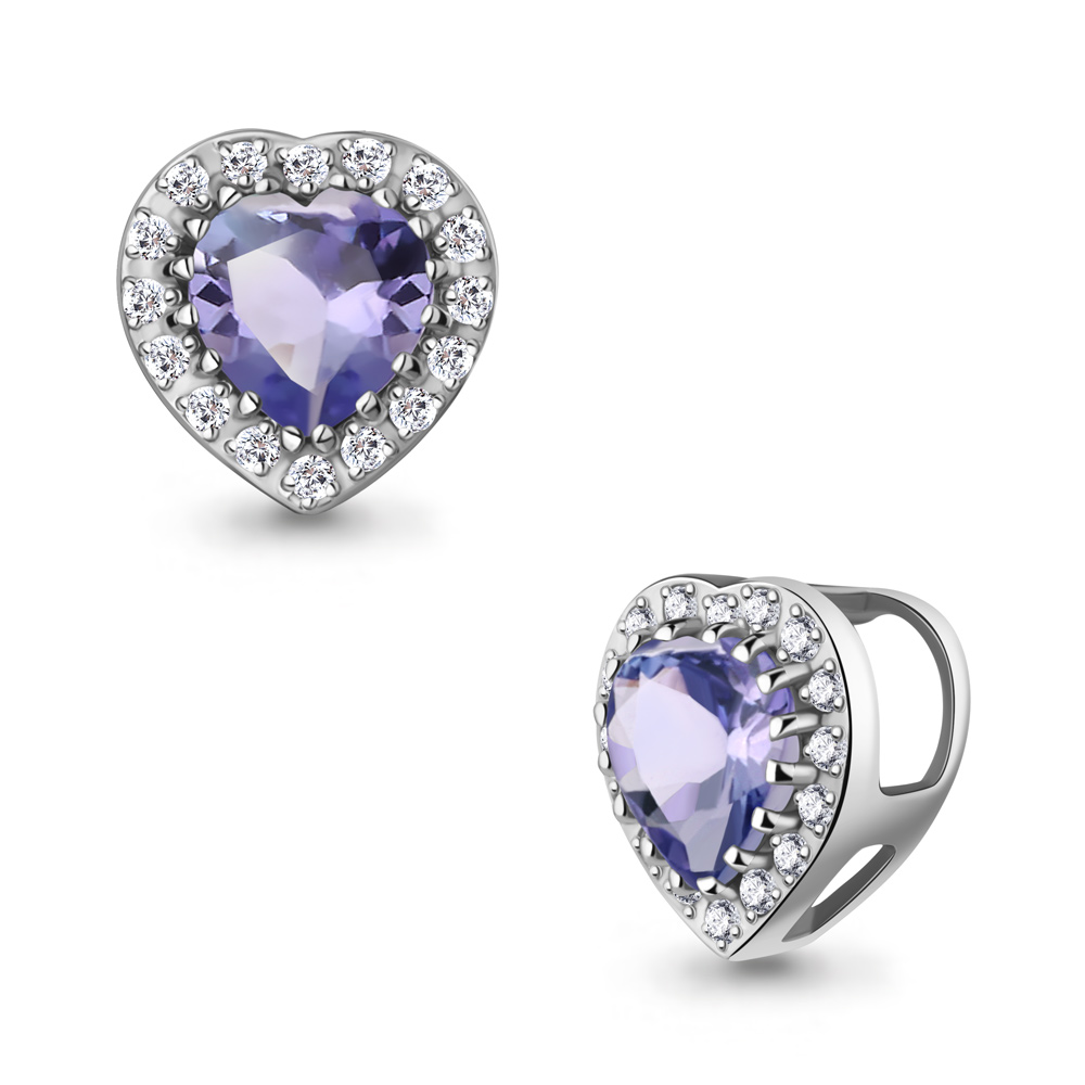 921056 Подвеска из Золота с бриллиантами, танзанитом