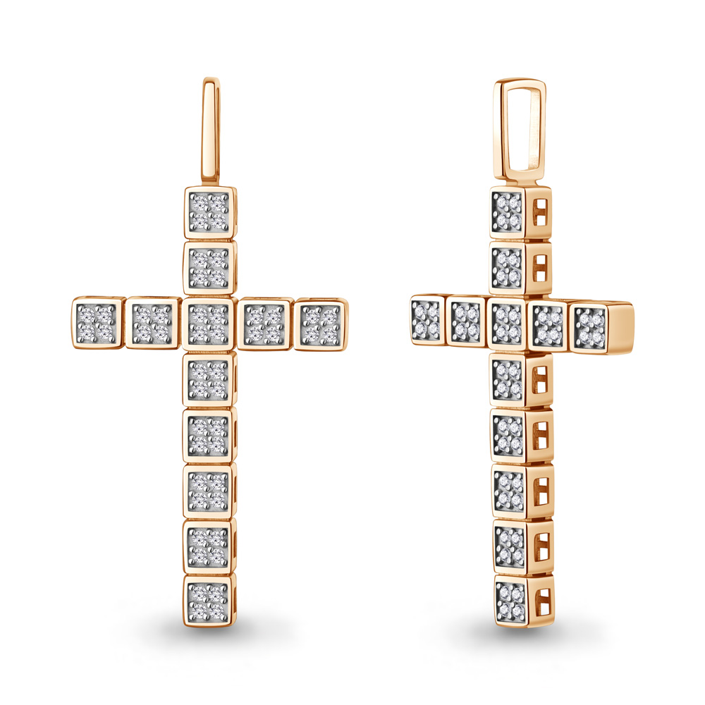 921070 Подвеска из Золота с бриллиантами