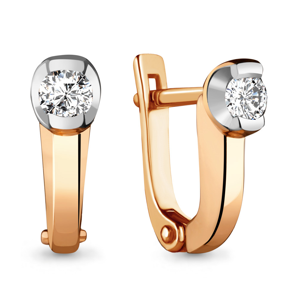 941447к Серьги из Золота с бриллиантами