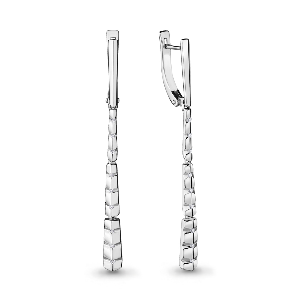 942481 Серьги из Золота с бриллиантами