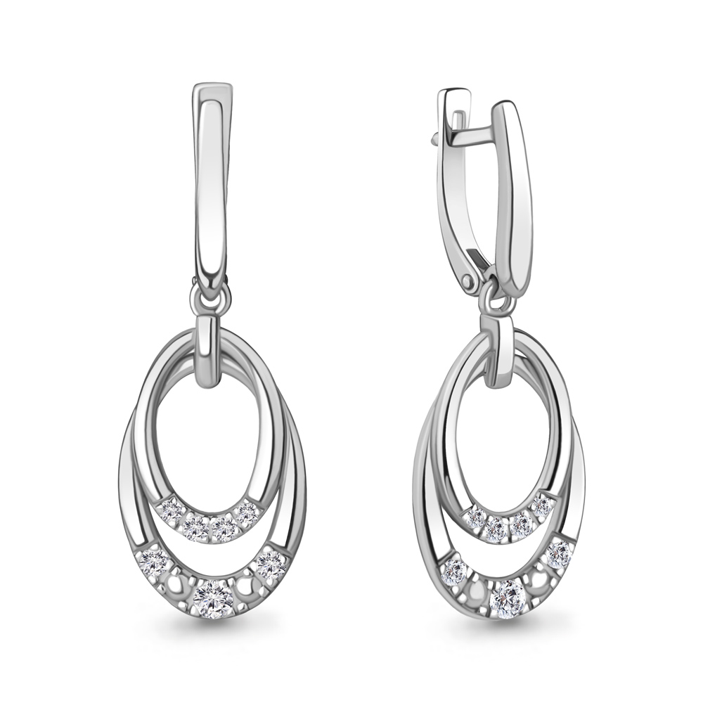 942885 Серьги из Золота с бриллиантами