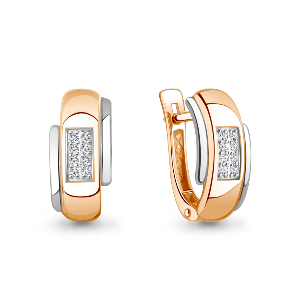 943076к Серьги из Золота с бриллиантами