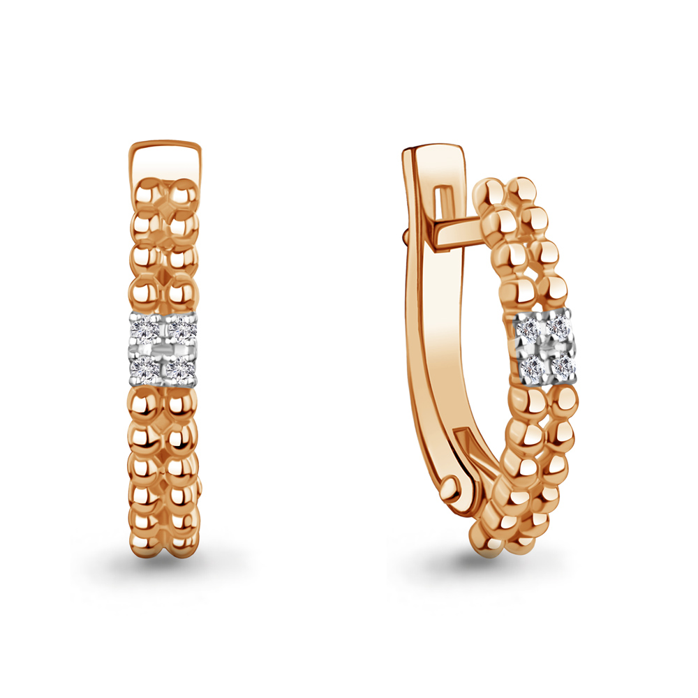 943123к Серьги из Золота с бриллиантами