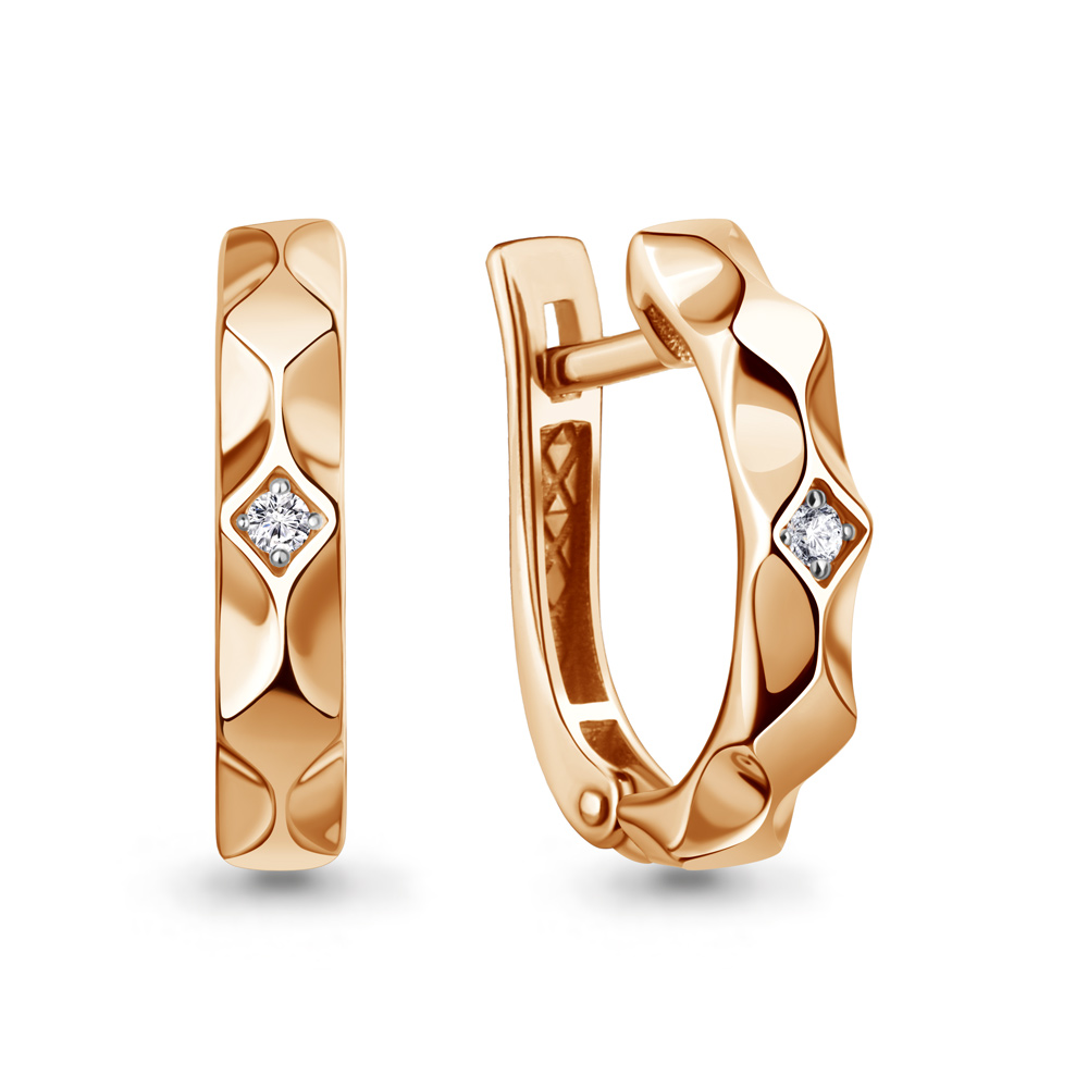 943157к Серьги из Золота с бриллиантами