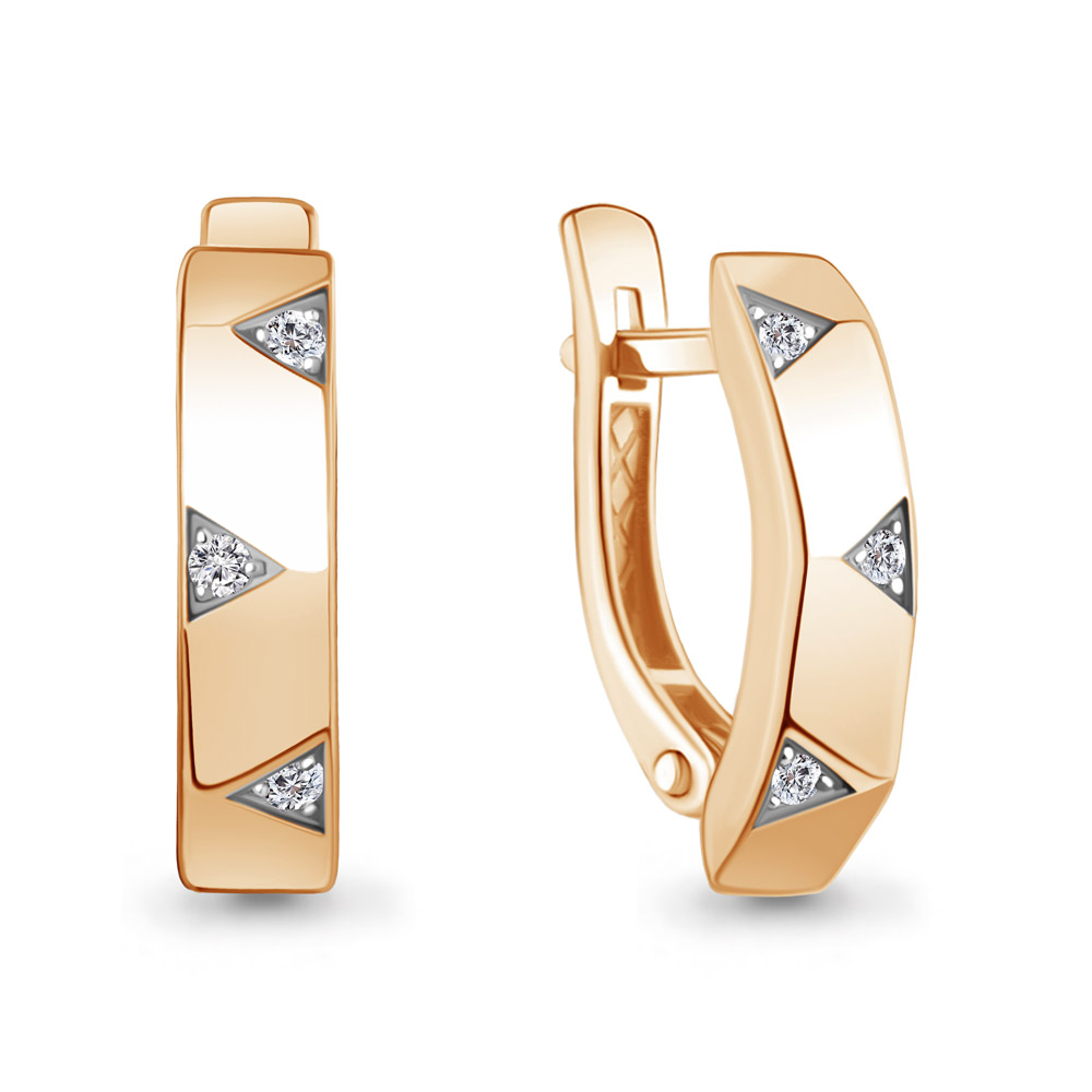 943158к Серьги из Золота с бриллиантами