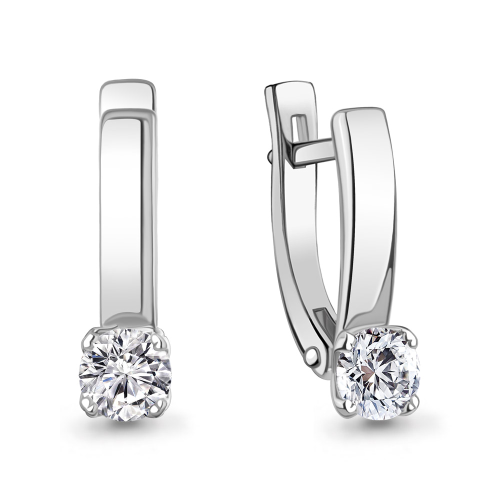 943172 Серьги из Золота с бриллиантами