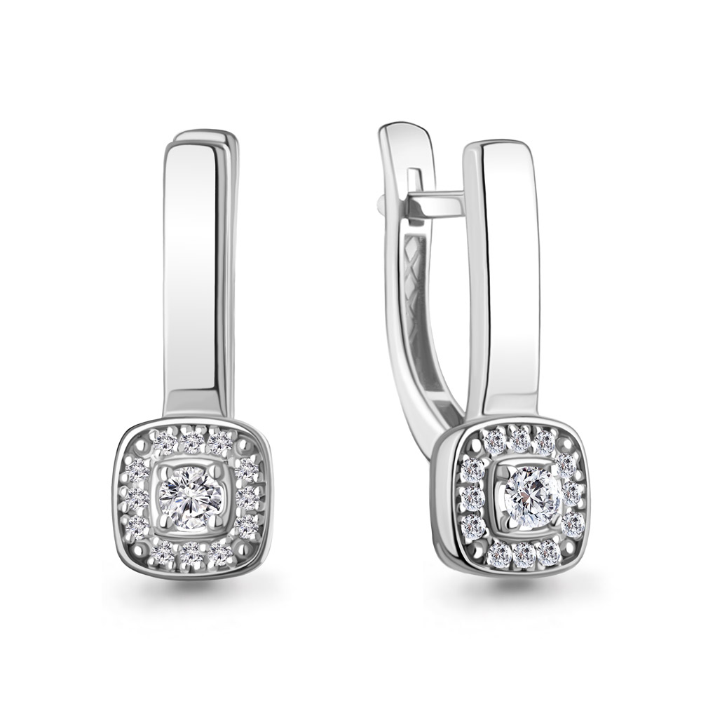 943176 Серьги из Золота с бриллиантами