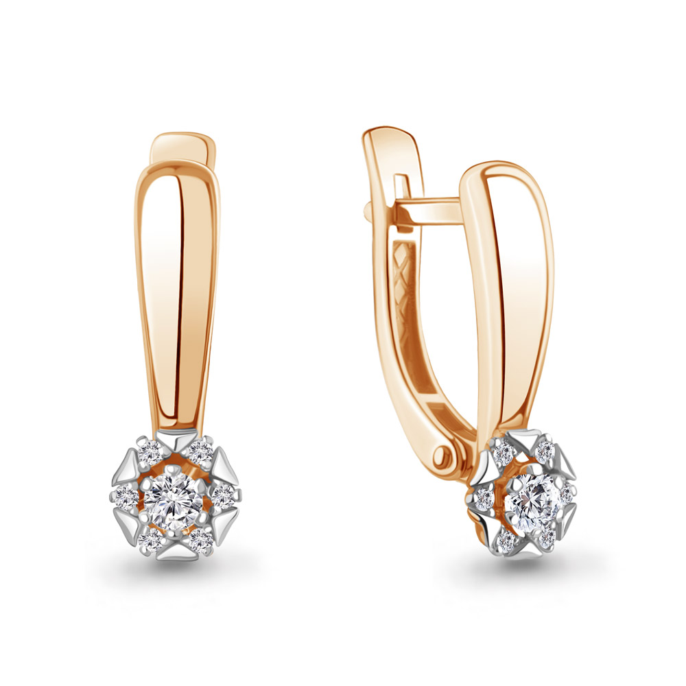 943179к Серьги из Золота с бриллиантами