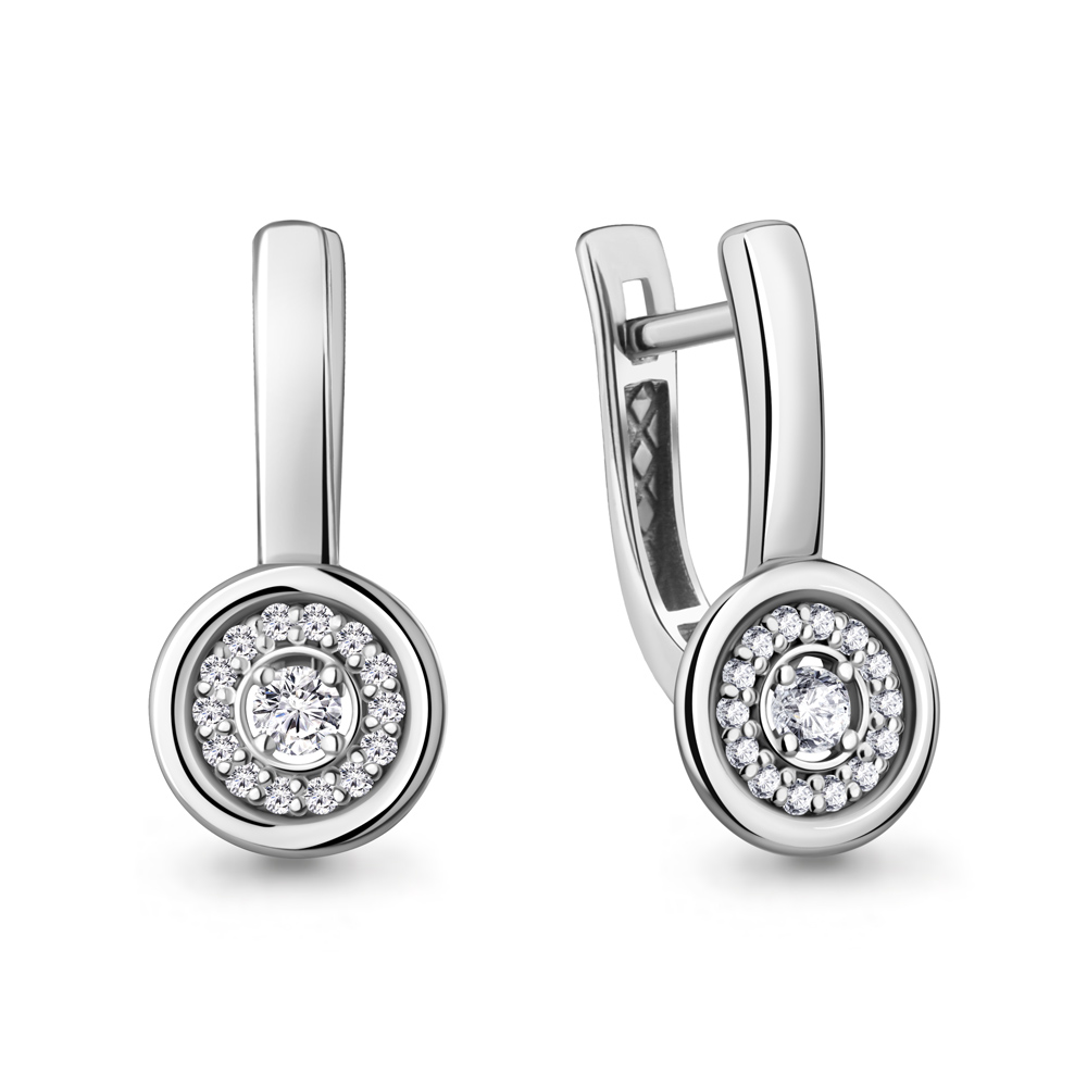 943185 Серьги из Золота с бриллиантами