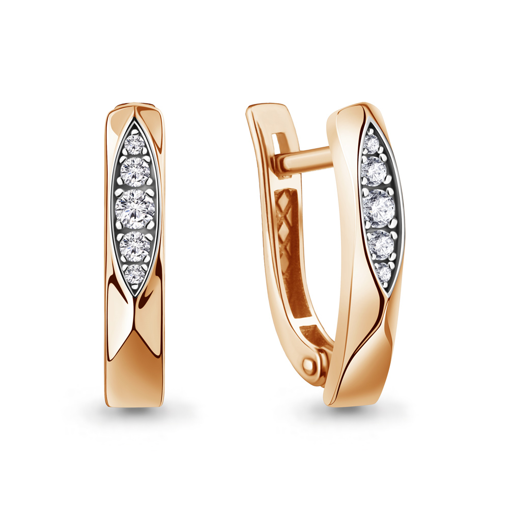 943213к Серьги из Золота с бриллиантами