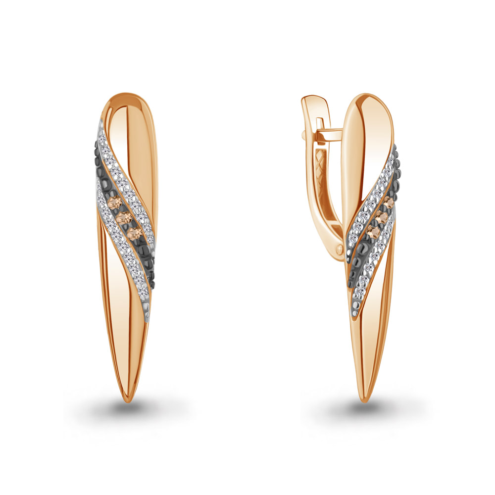 943229к Серьги из Золота с бриллиантами