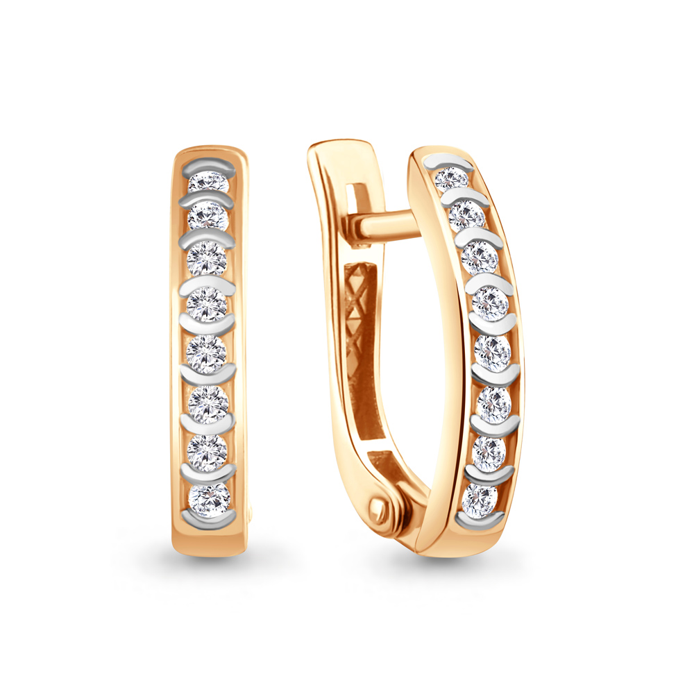 943236Ак Серьги из Золота с бриллиантами