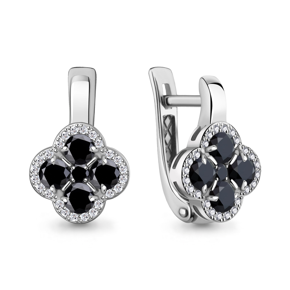 943304Ч Серьги из Золота с бриллиантами