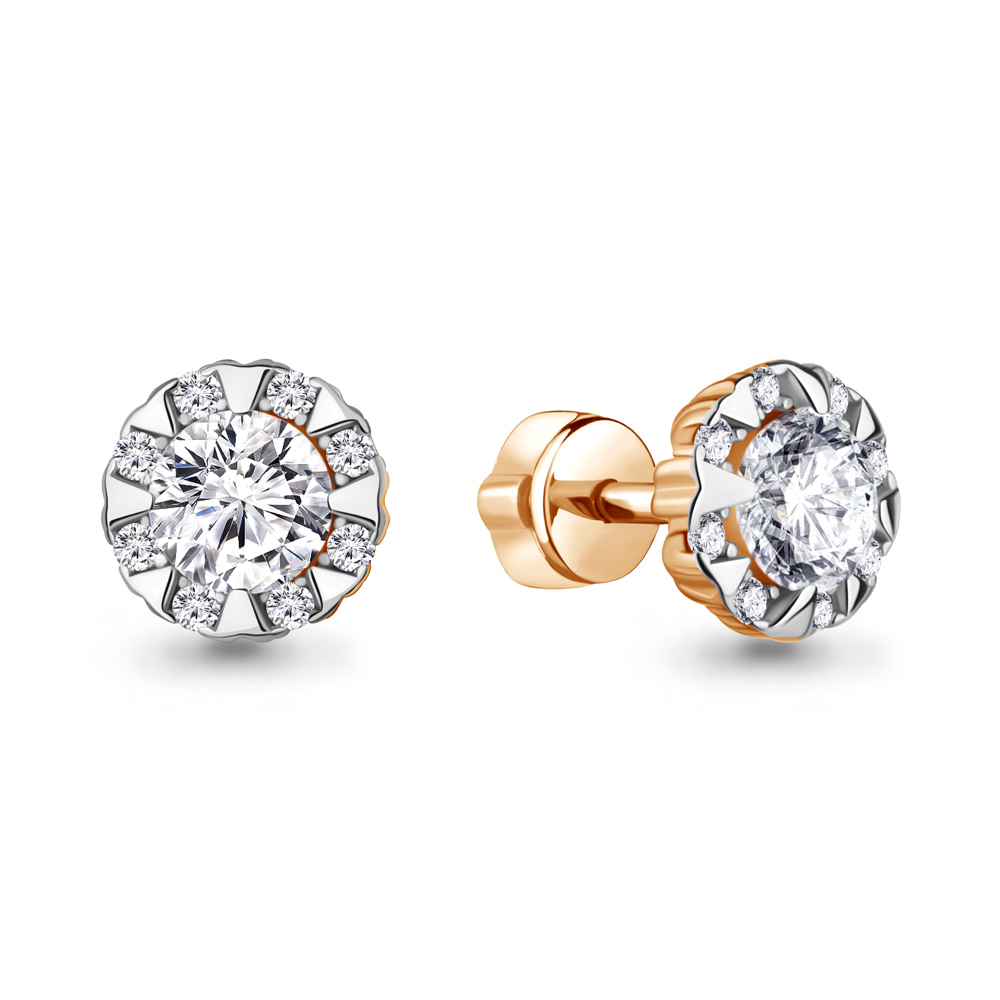 943309к Серьги из Золота с бриллиантами