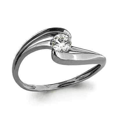 961999 Кольцо из Золота с бриллиантом