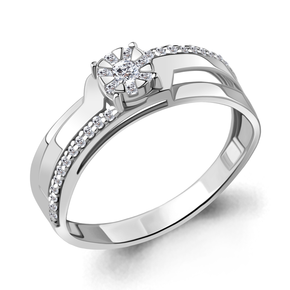 962789А Кольцо из Золота с бриллиантами