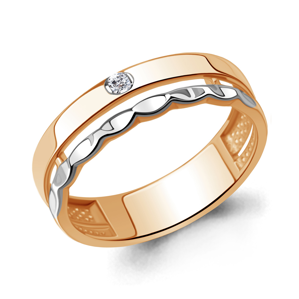 964321к Кольцо из Золота с бриллиантом