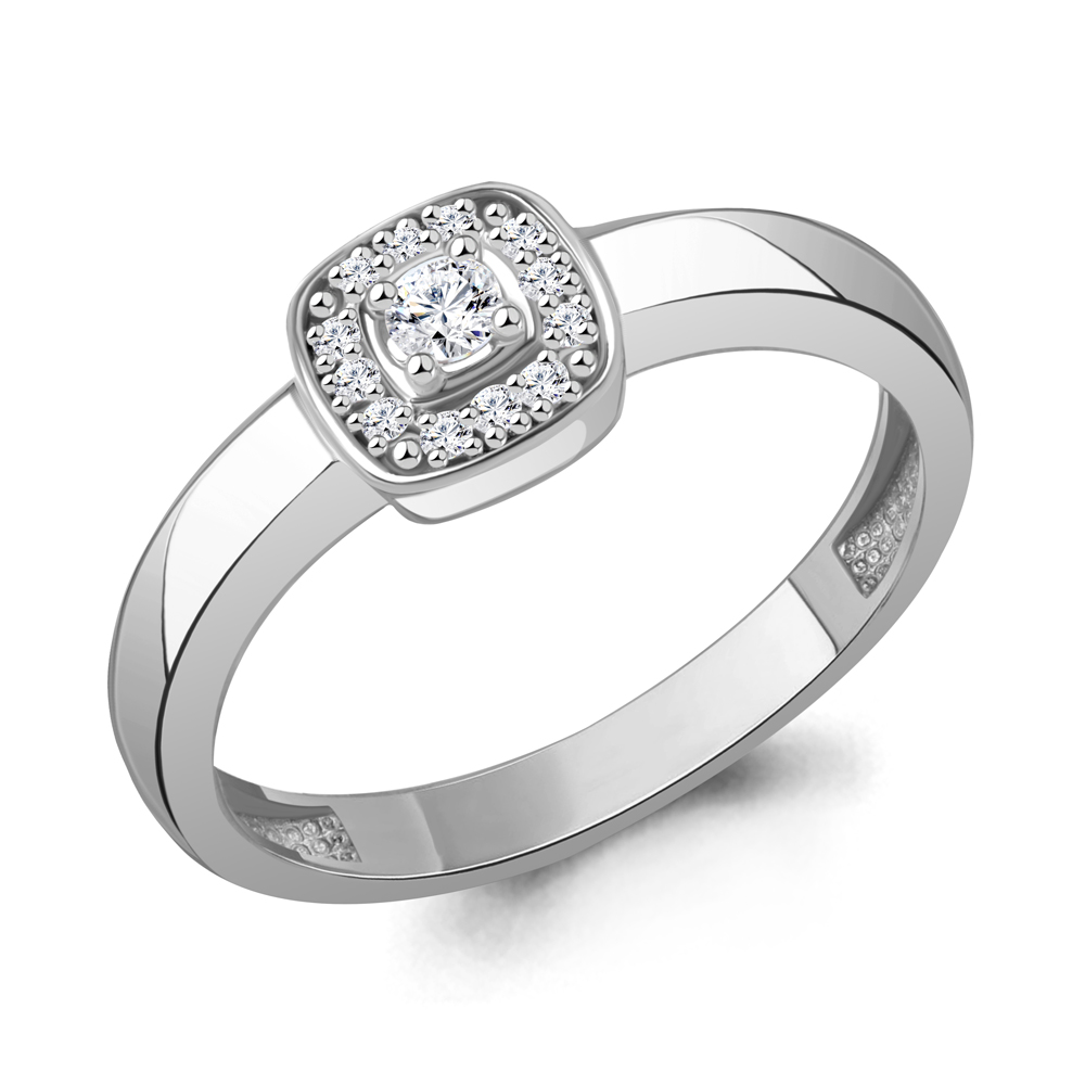 964370 Кольцо из Золота с бриллиантами