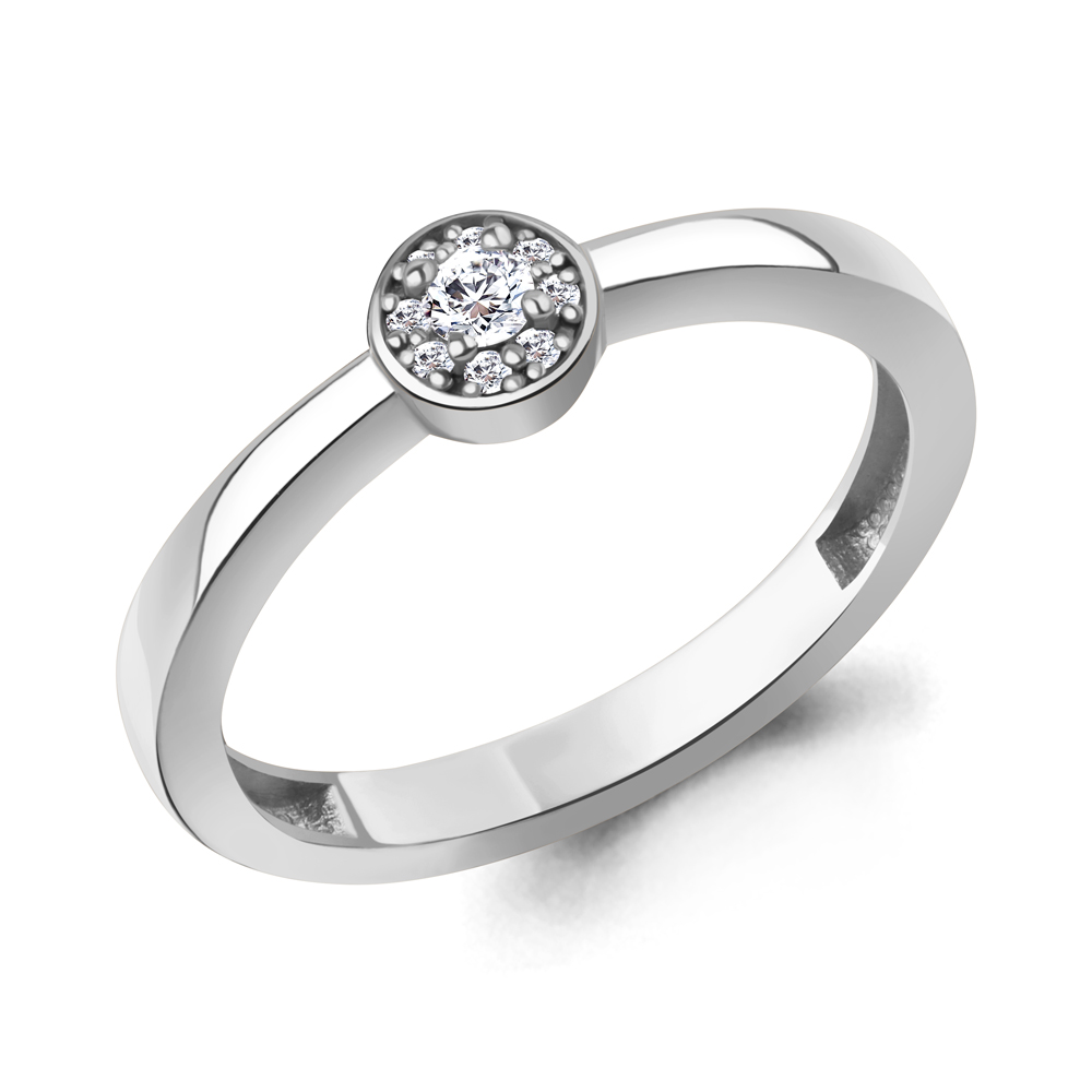 964371 Кольцо из Золота с бриллиантами