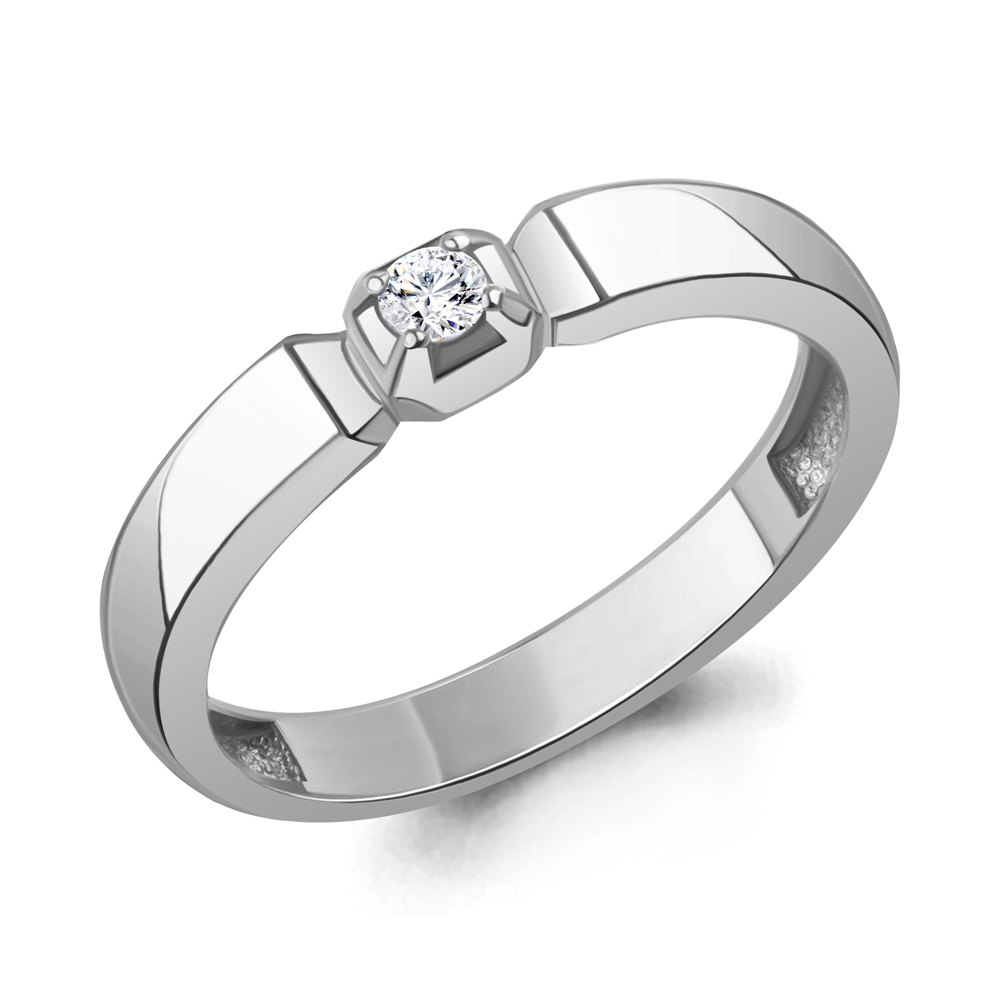 964372 Кольцо из Золота с бриллиантом