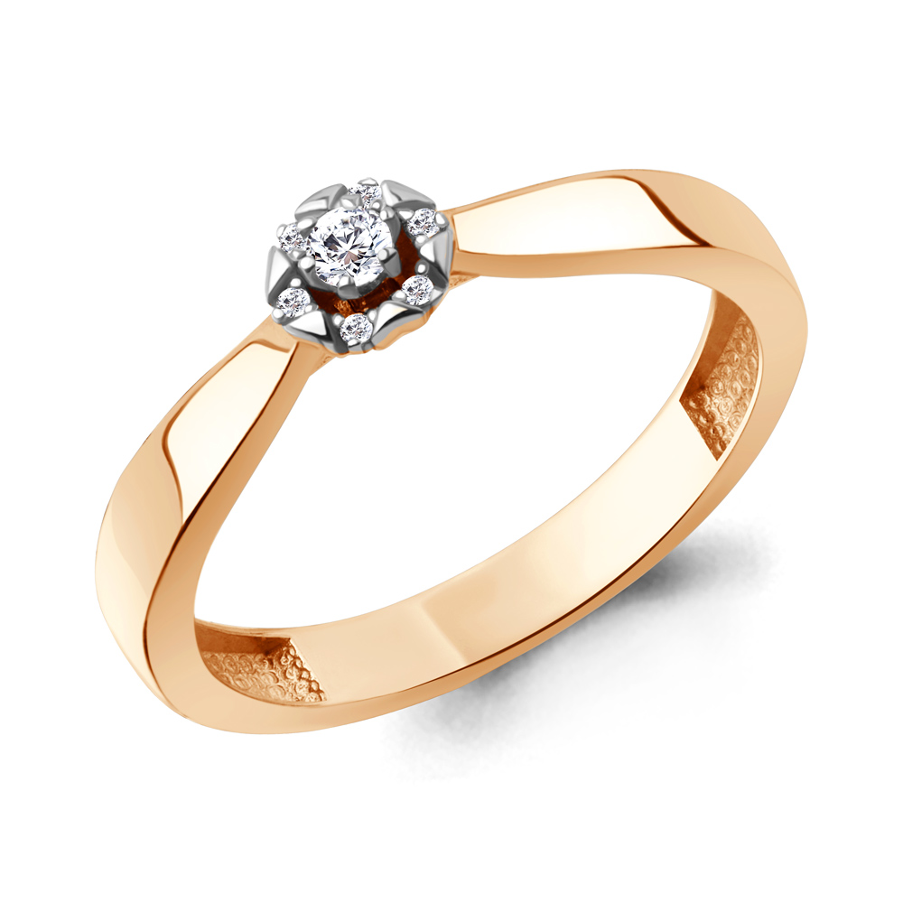 964373к Кольцо из Золота с бриллиантами