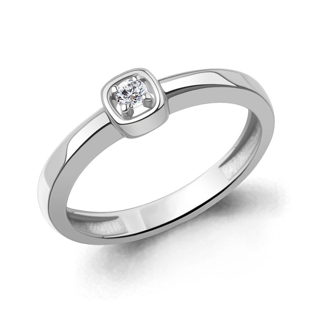 964374 Кольцо из Золота с бриллиантом