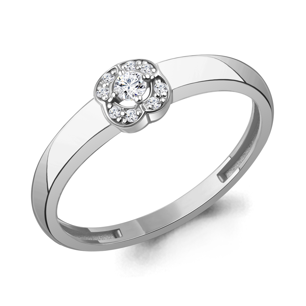 964377 Кольцо из Золота с бриллиантами