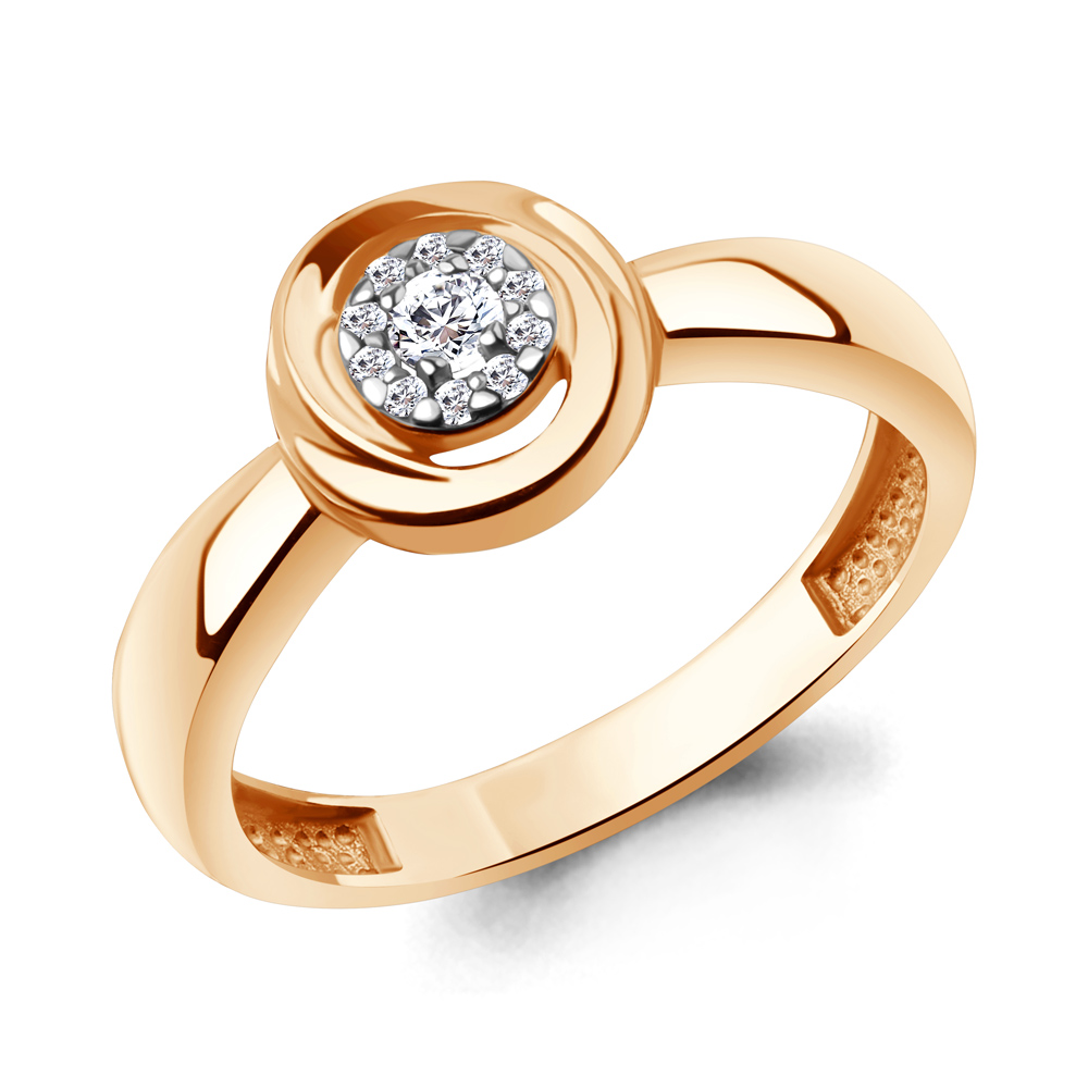 964380к Кольцо из Золота с бриллиантами