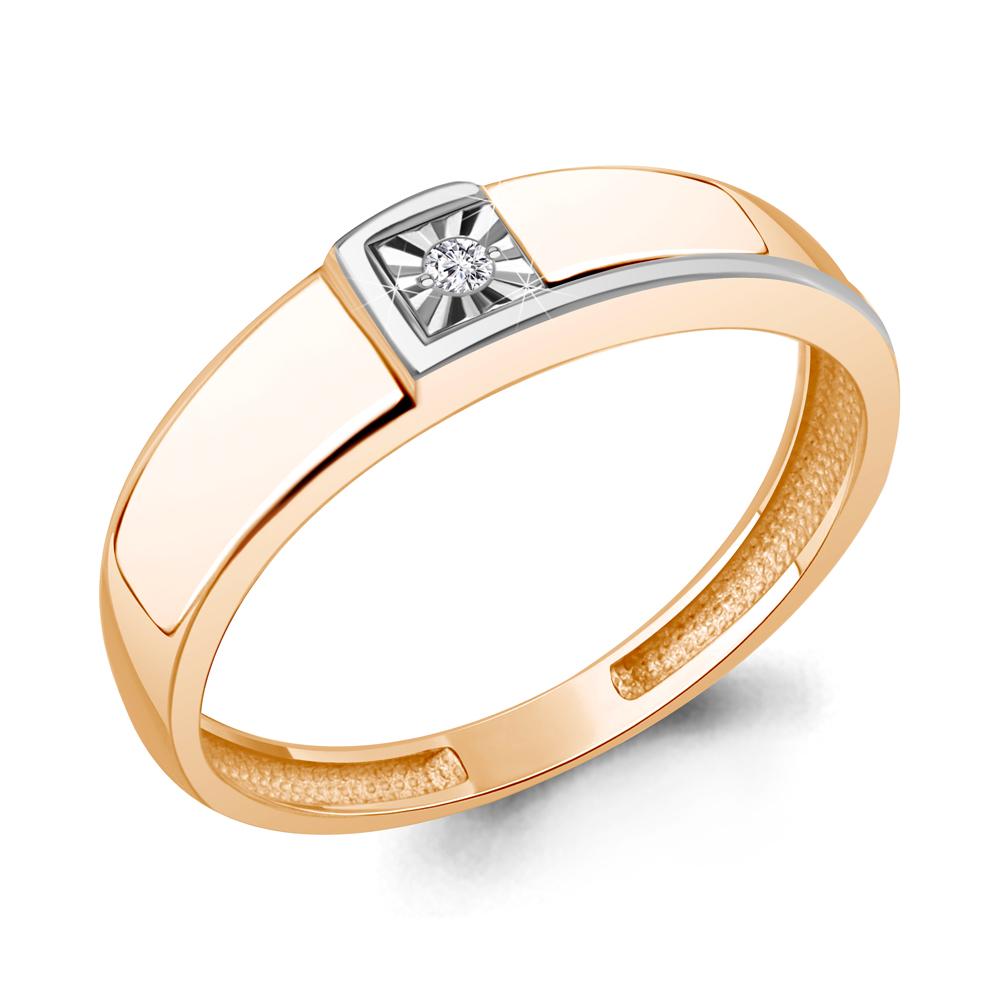 964394к Кольцо из Золота с бриллиантом