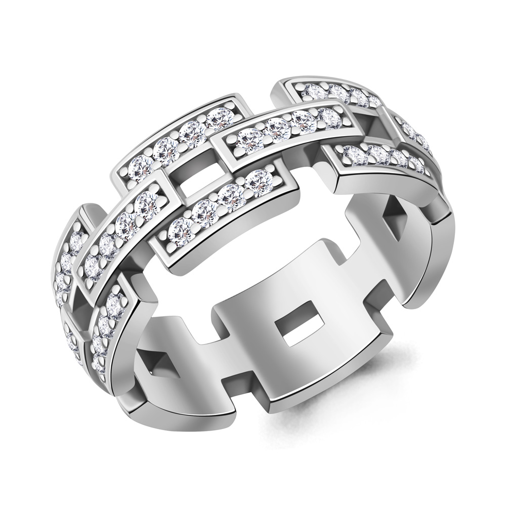 964468А Кольцо из Золота с бриллиантами