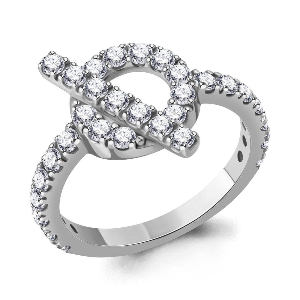 964504 Кольцо из Золота с бриллиантами