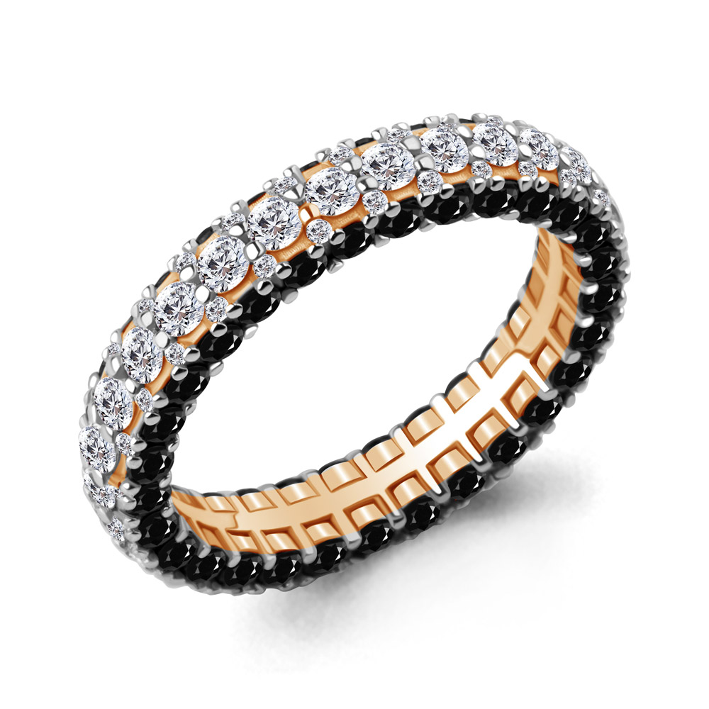 964511Ч Кольцо из Золота с бриллиантами