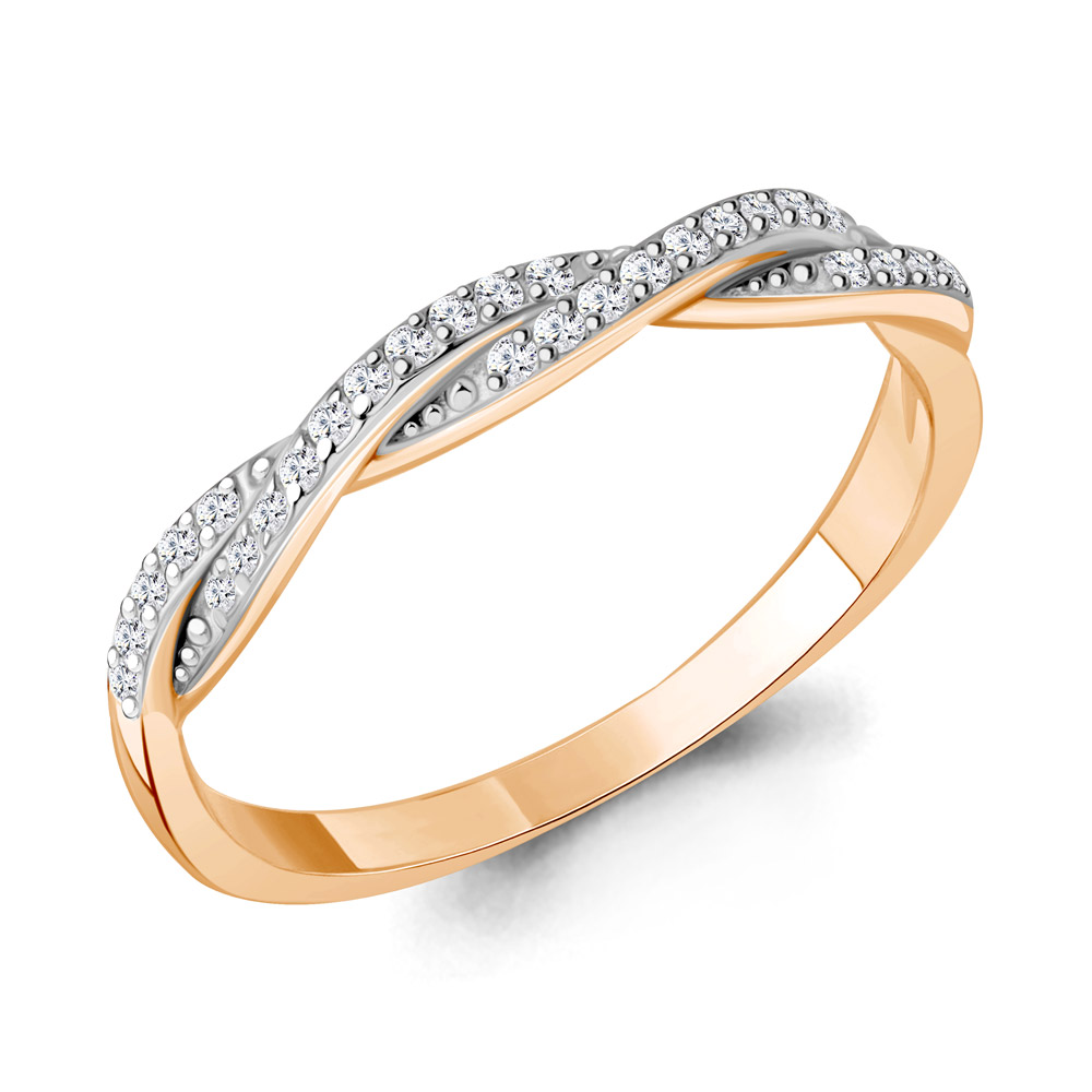 964553 Кольцо из Золота с бриллиантами