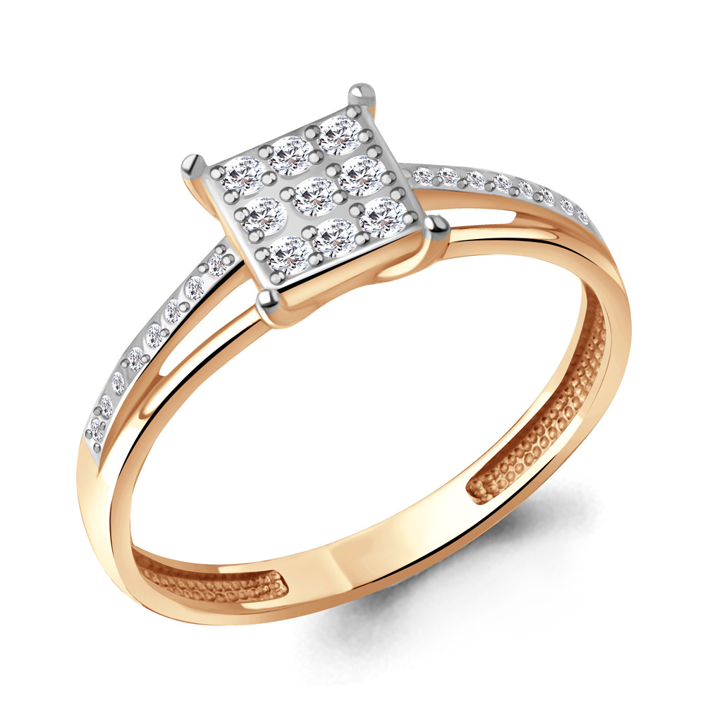 964554 Кольцо из Золота с бриллиантами