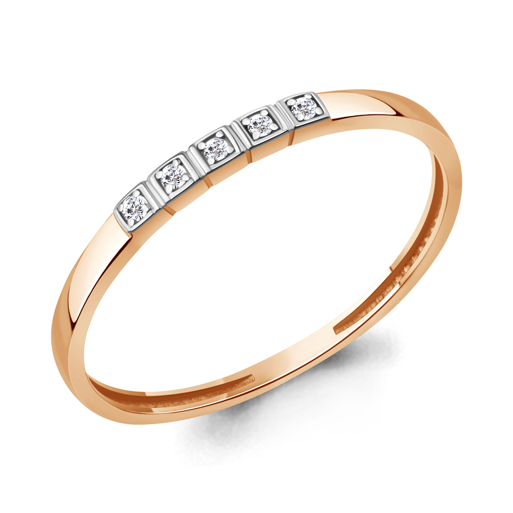 964589 Кольцо из Золота с бриллиантами