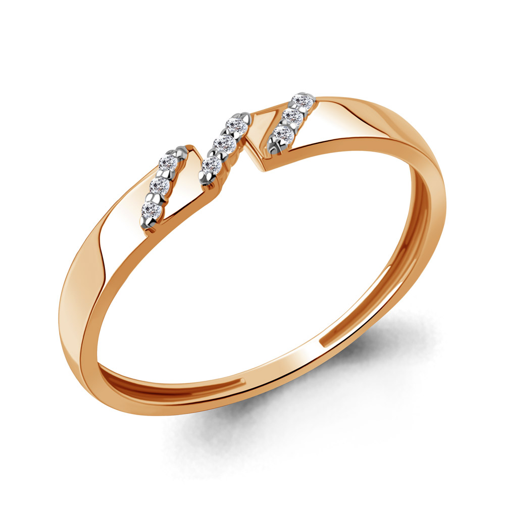 964590 Кольцо из Золота с бриллиантами