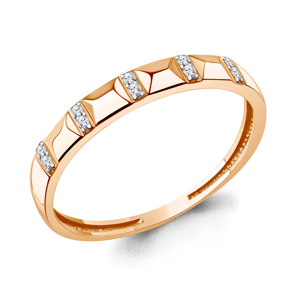 964595 Кольцо из Золота с бриллиантами