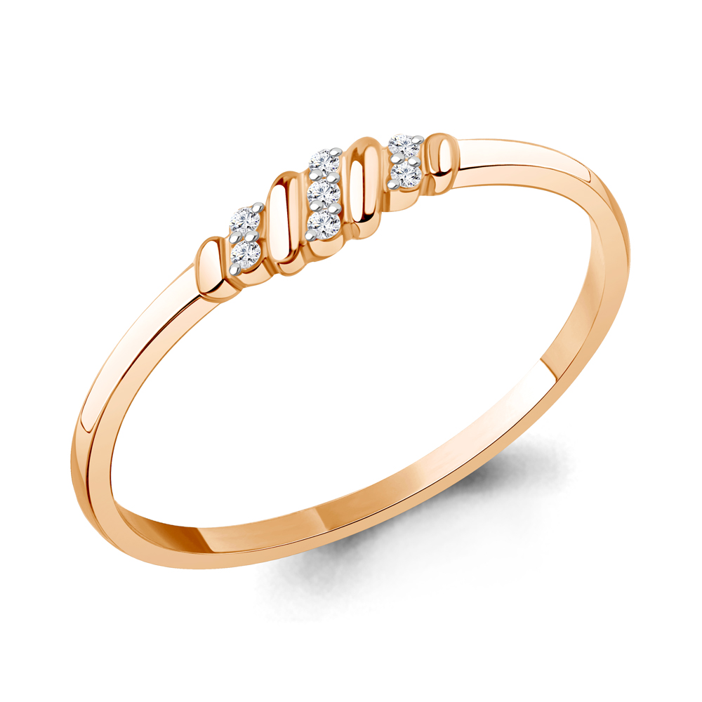 964599 Кольцо из Золота с бриллиантами