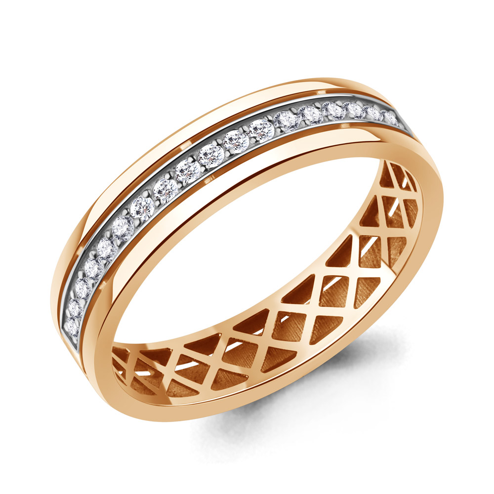 964640 Кольцо из Золота с бриллиантами