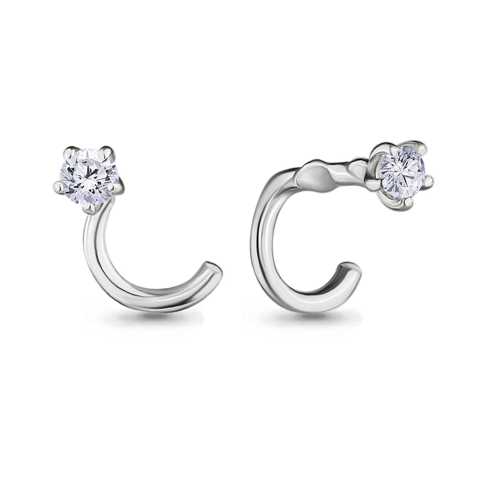 970009 Пирсинг из Золота с бриллиантом