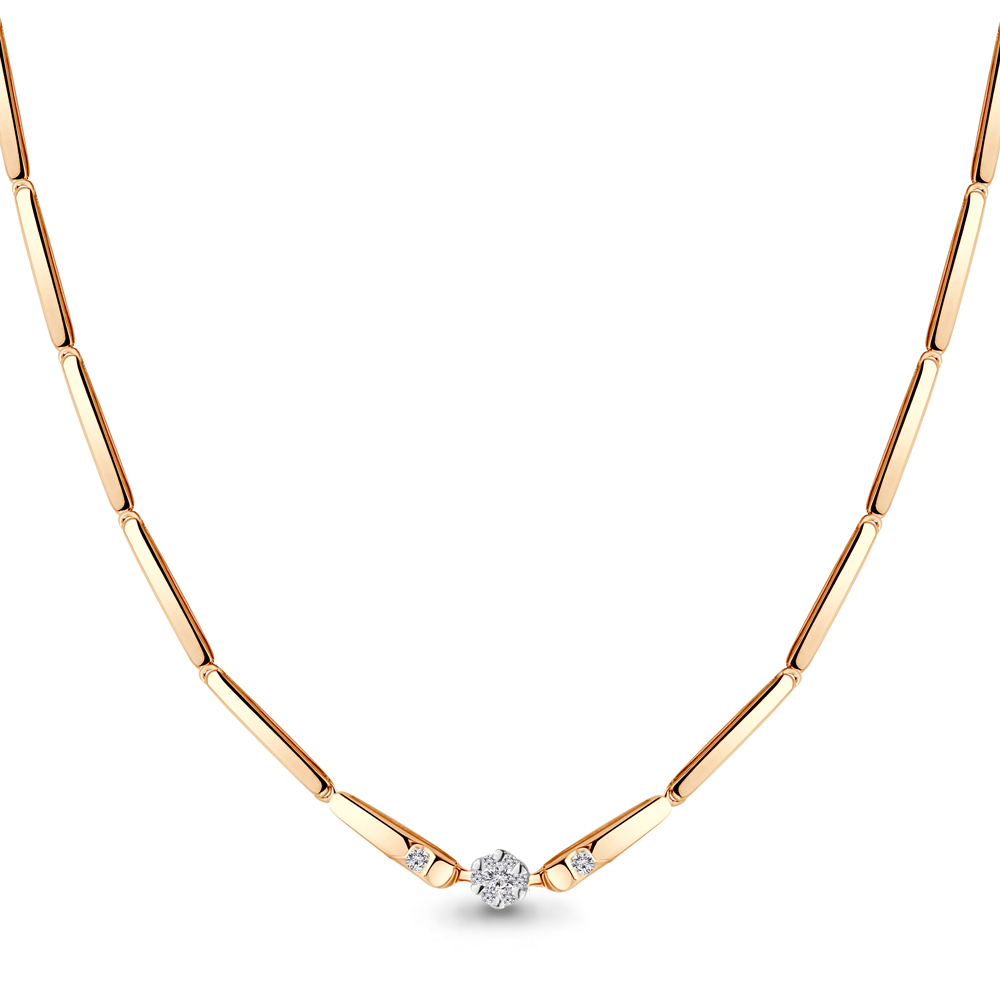 970447к Колье из Золота с бриллиантами