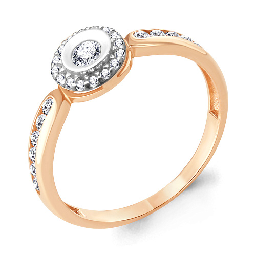 68139А Кольцо из Серебра с фианитами